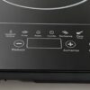 H069449cdbdc74485a4bf66f9acac3c5br Cja Single Burner Touch Control Countertop Induction Cooker