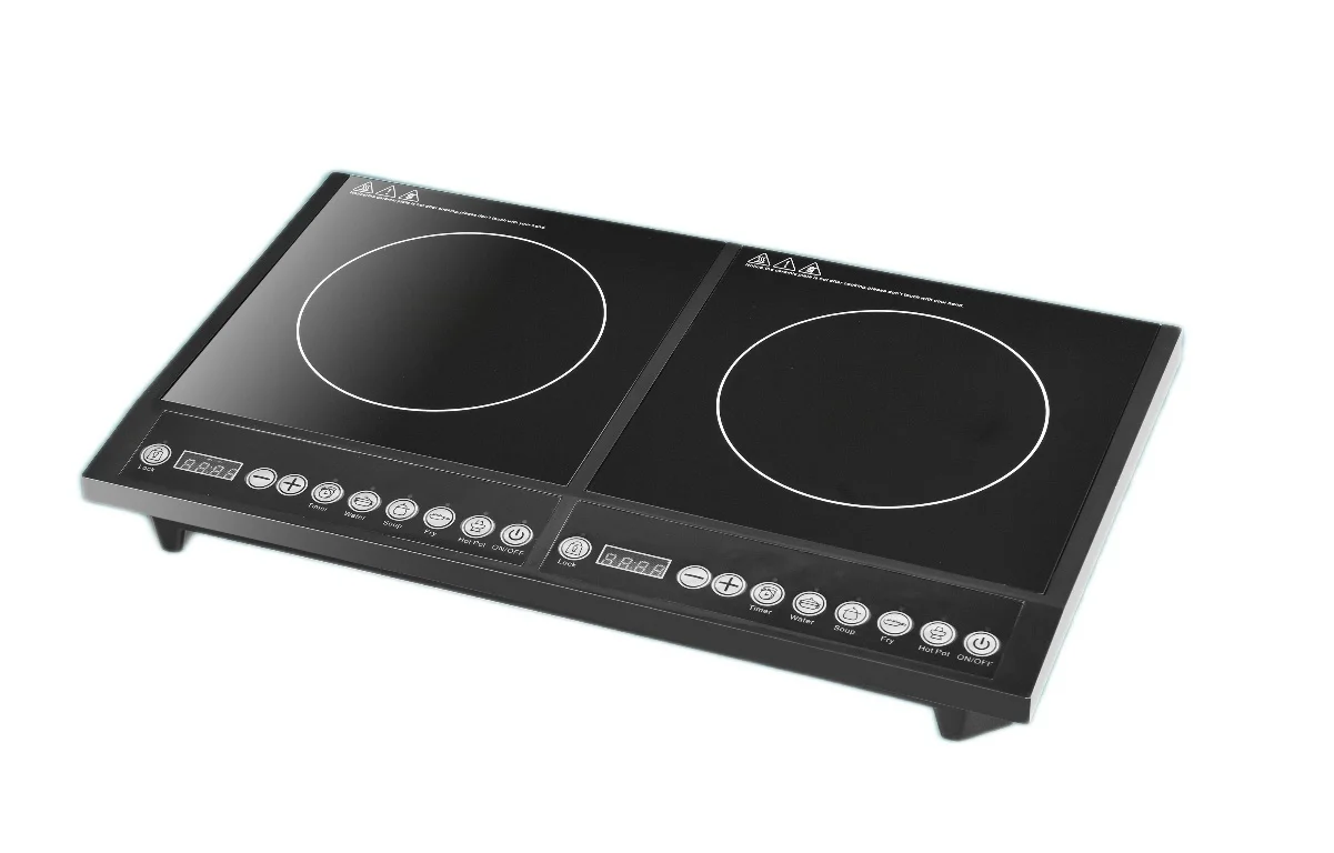 H0ce55903e71d4a969c1c6b2109cc4ed5e Portable Double Burner Induction Cooker with Touch Control