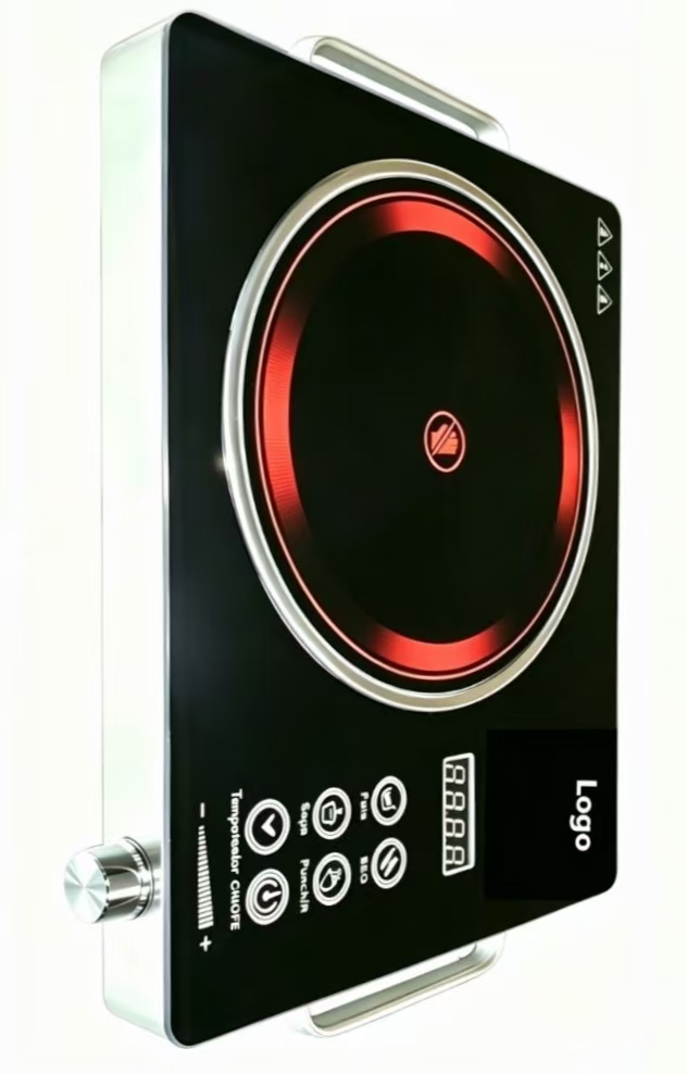 H2d4b8393b938462193d1bb7c1c81d0cf8 Electric Ceramic Household Cooktop With Stainless Steel Surface