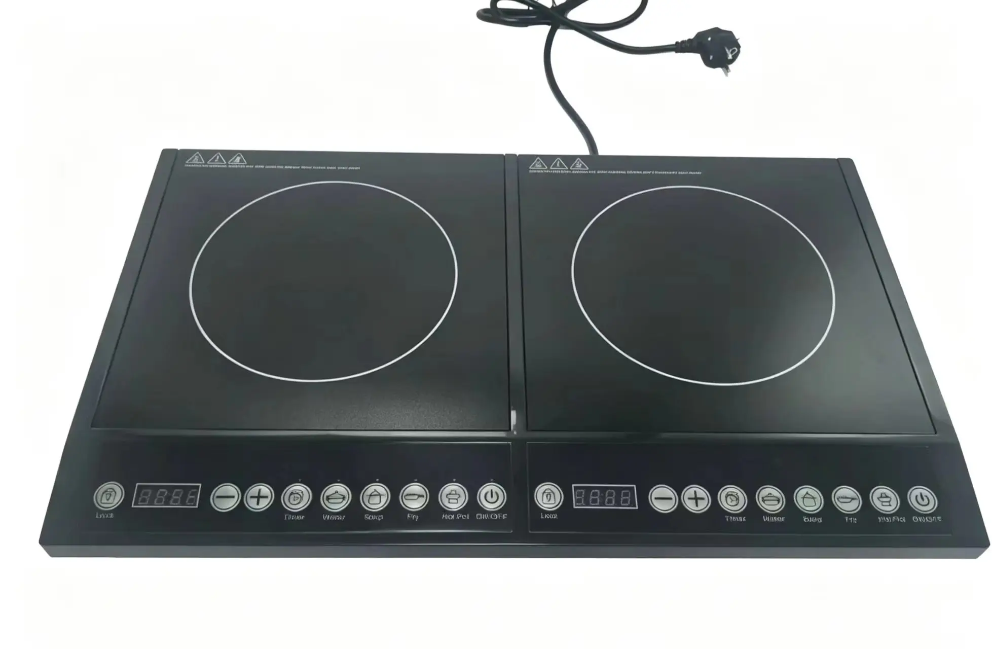 H3b6d5583e29a4e98a659af742a038e05Y Portable Double Burner Induction Cooker with Touch Control