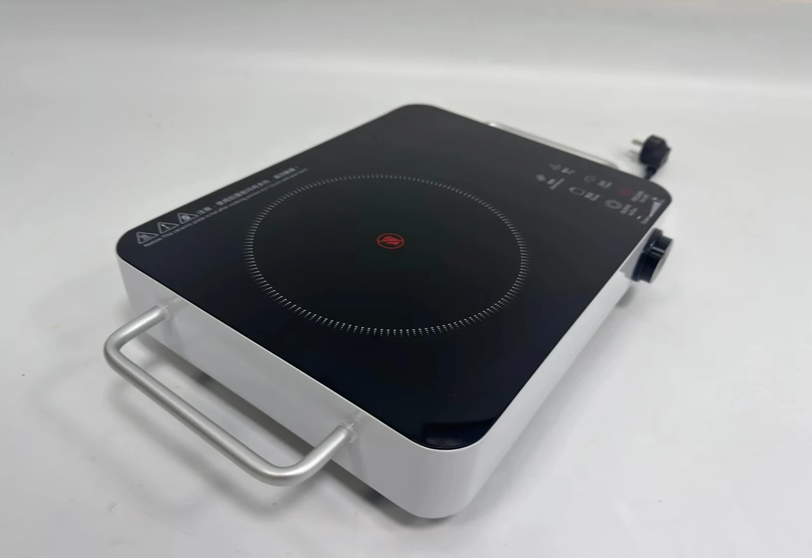H414eacac02f9404c833a7ab346d007afo CJA Portable Electric Ceramic Hob With Knob And Touch Control