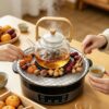 H45130b1db8924dfd9eeb75d78a086a83c Portable Electric Ceramic Tea Stove with Touch Control