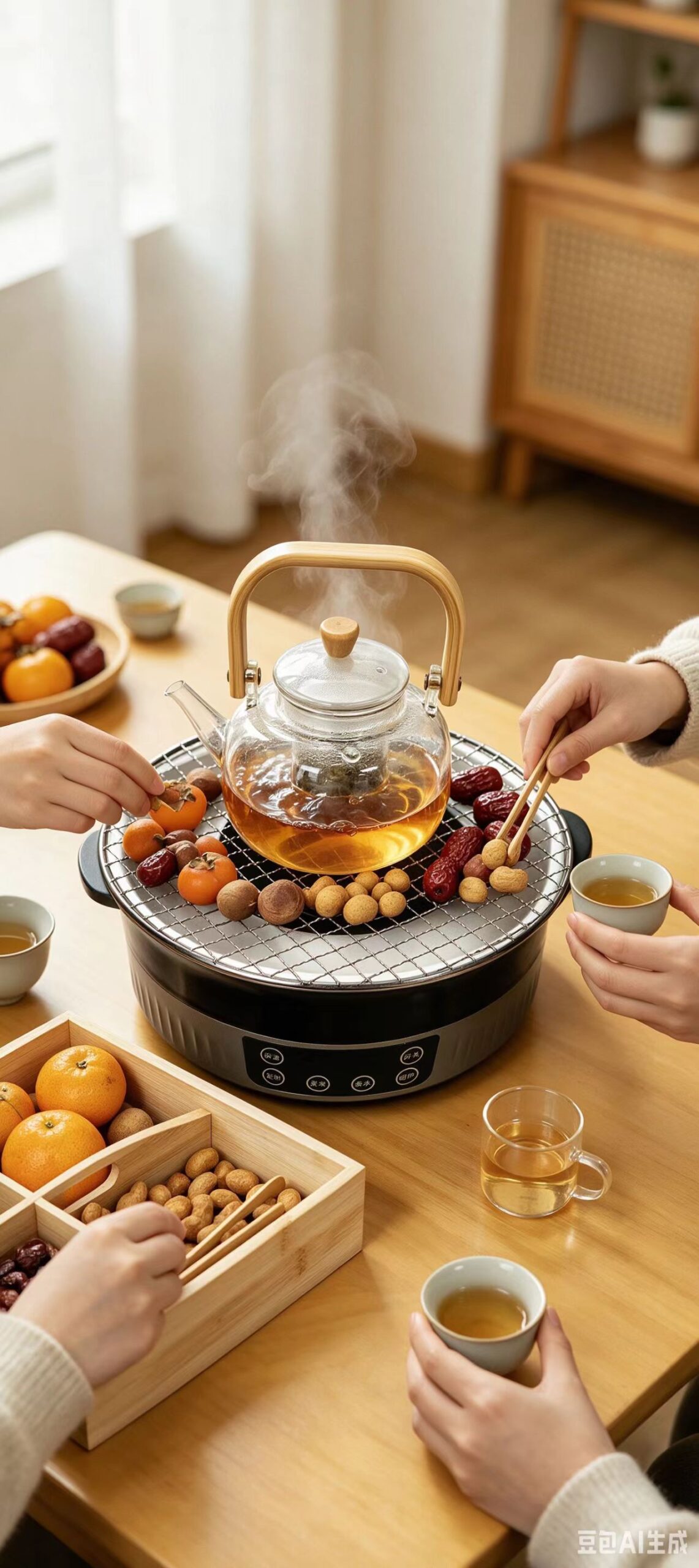 H45130b1db8924dfd9eeb75d78a086a83c Portable Electric Ceramic Tea Stove with Touch Control