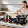 H48551860989746d4b899d4f518f48d3e3 CJA 2 Burner Electric Ceramic And Gas Combination Stove