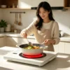 H5c45ef836faf416c81ae5ea94f955536A CJA 2200W Portable Electric Ceramic Hob with Touch Control