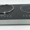 H5e158223d5284dc597c5a067ee79f6e3R CJA 2 Burner Infrared Ceramic Cooktop With Touch Control