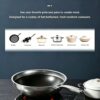 H660b2ad7bc374061be99cf7e3775a81cI CJA Portable Electric Ceramic Cooktop with Touch and Knob Controls