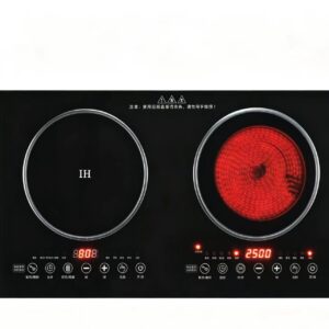 Cja 2 Burner High Power Induction Cooktop With Touch Control