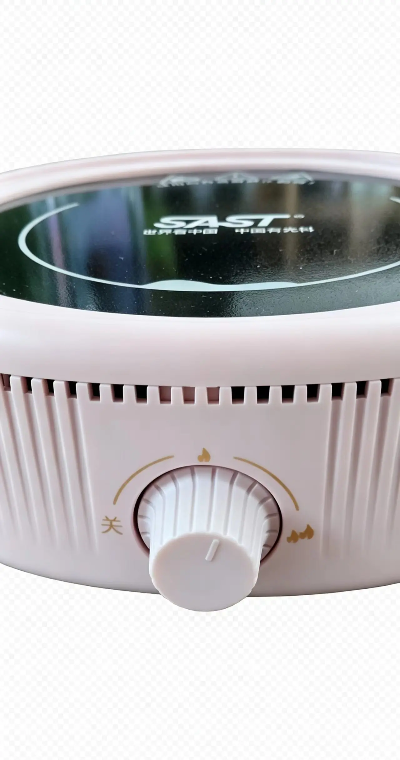 Portable Electric Ceramic Tea Stove with Knob Control