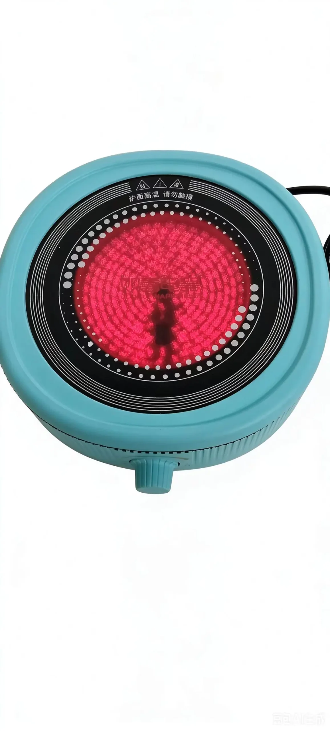 H6a420dd846a64588894917faf9af35d9F Portable Electric Ceramic Tea Stove with Knob Control