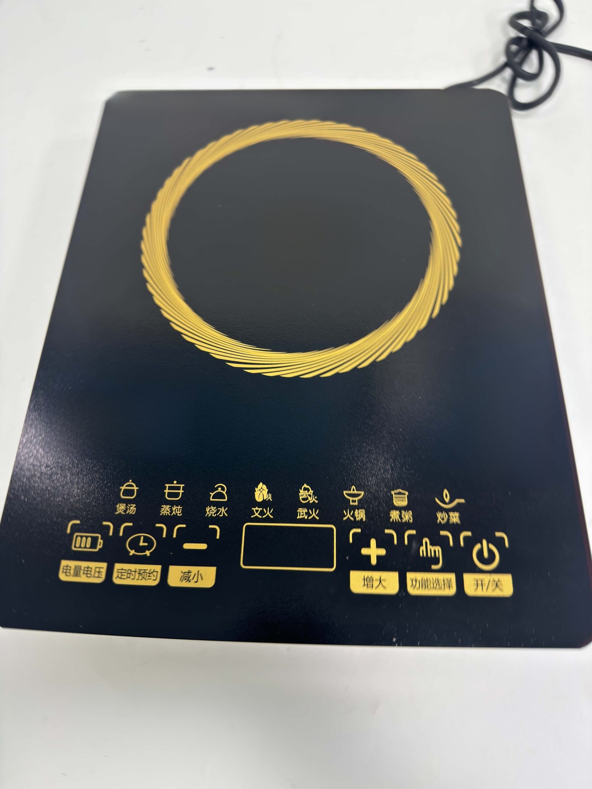 H6ee74f22551b4986b40f0542199285e8p-2 Cja Single Burner Electric Induction Cooker With Touch Control