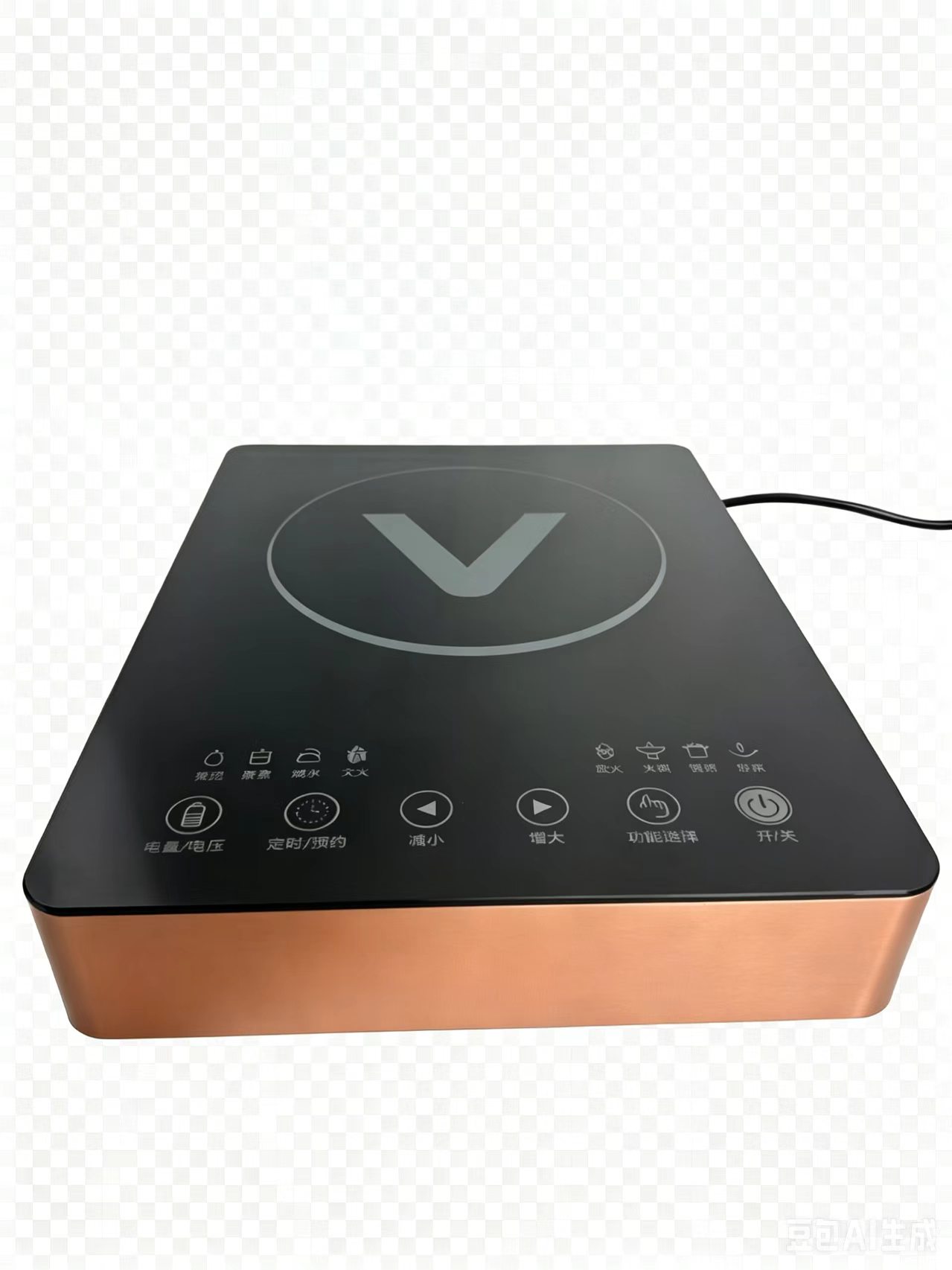 H732fe6d885154d32b6d69ca14f2bd346A High Power 3500W Induction Cooktop with Dual Cooling Fans