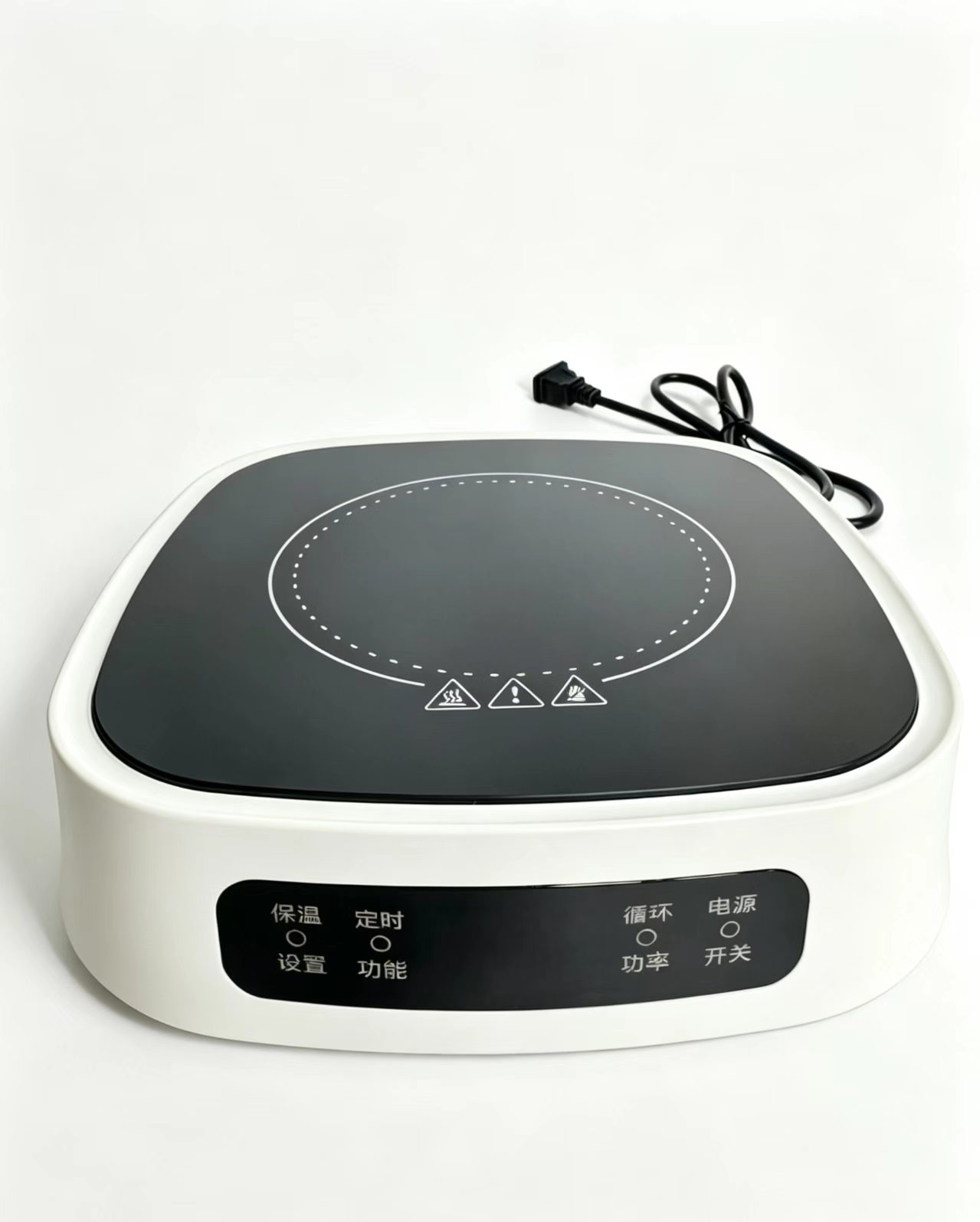 H75f98efdd26b4f34a2a62ad8ff025fc5B Exquisitely Compact Portable Electric Cooktop 1500W