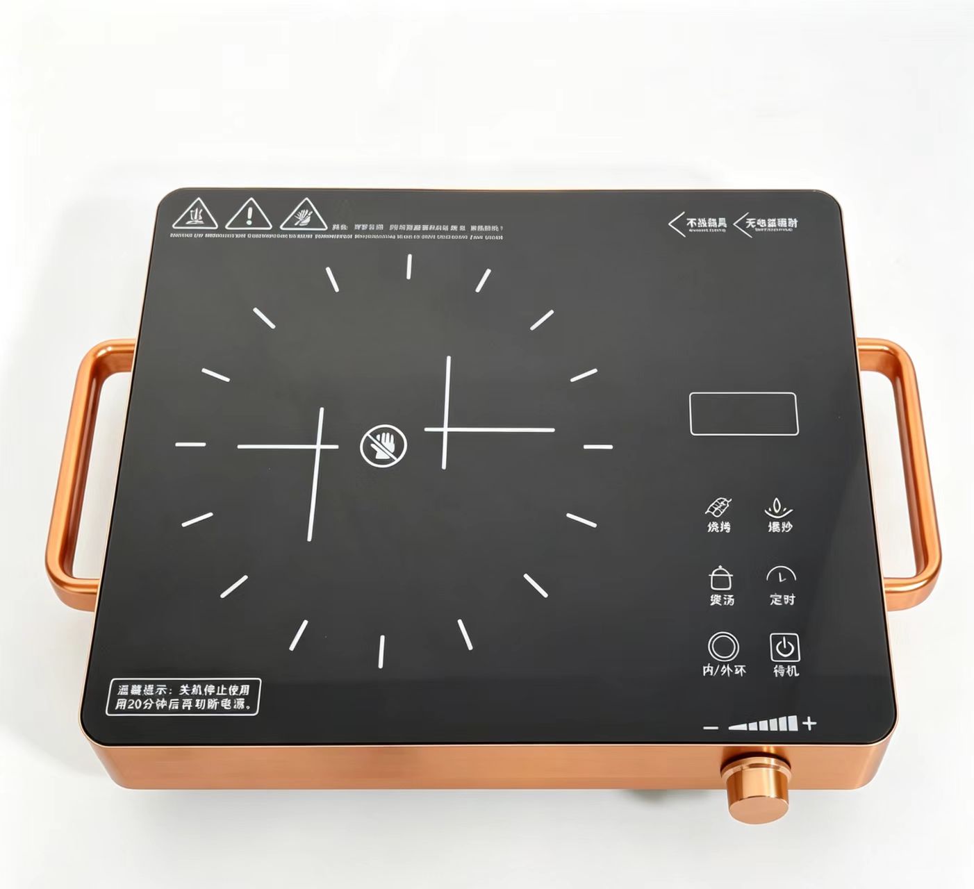 H7d4f358d43df4417bde77d043550975fO CJA 2200W Portable Smooth Ceramic Electric Cooktop