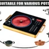 H87c331b6697948c09ee03892c3ac5ce0Z CJA 1 Burner Electric Ceramic Hob With Stainless Steel Surface
