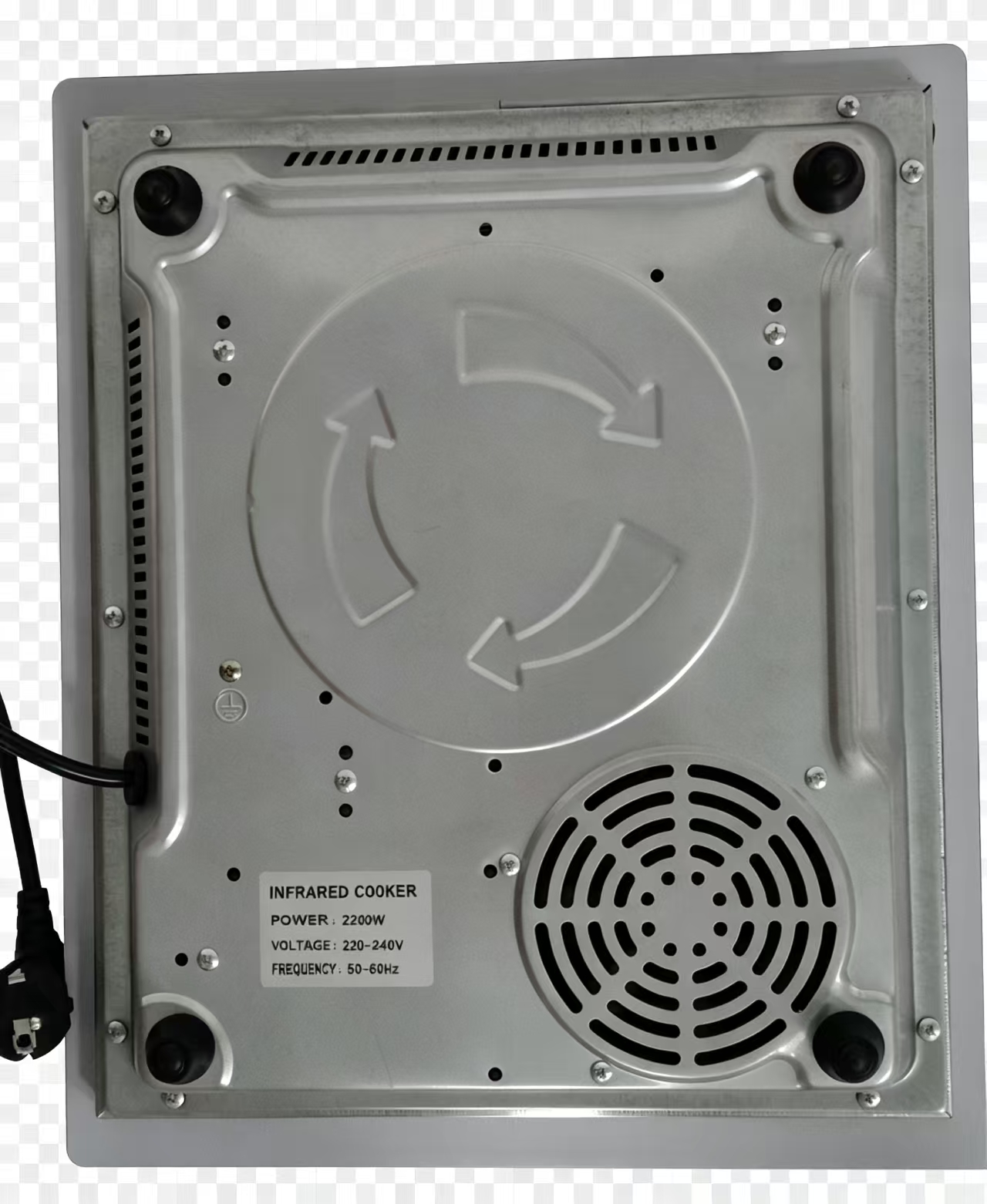 Hab35d57ecb4245259db9b465782807d91 CJA Portable 1 Burner Smooth Ceramic Electric Pottery Stove