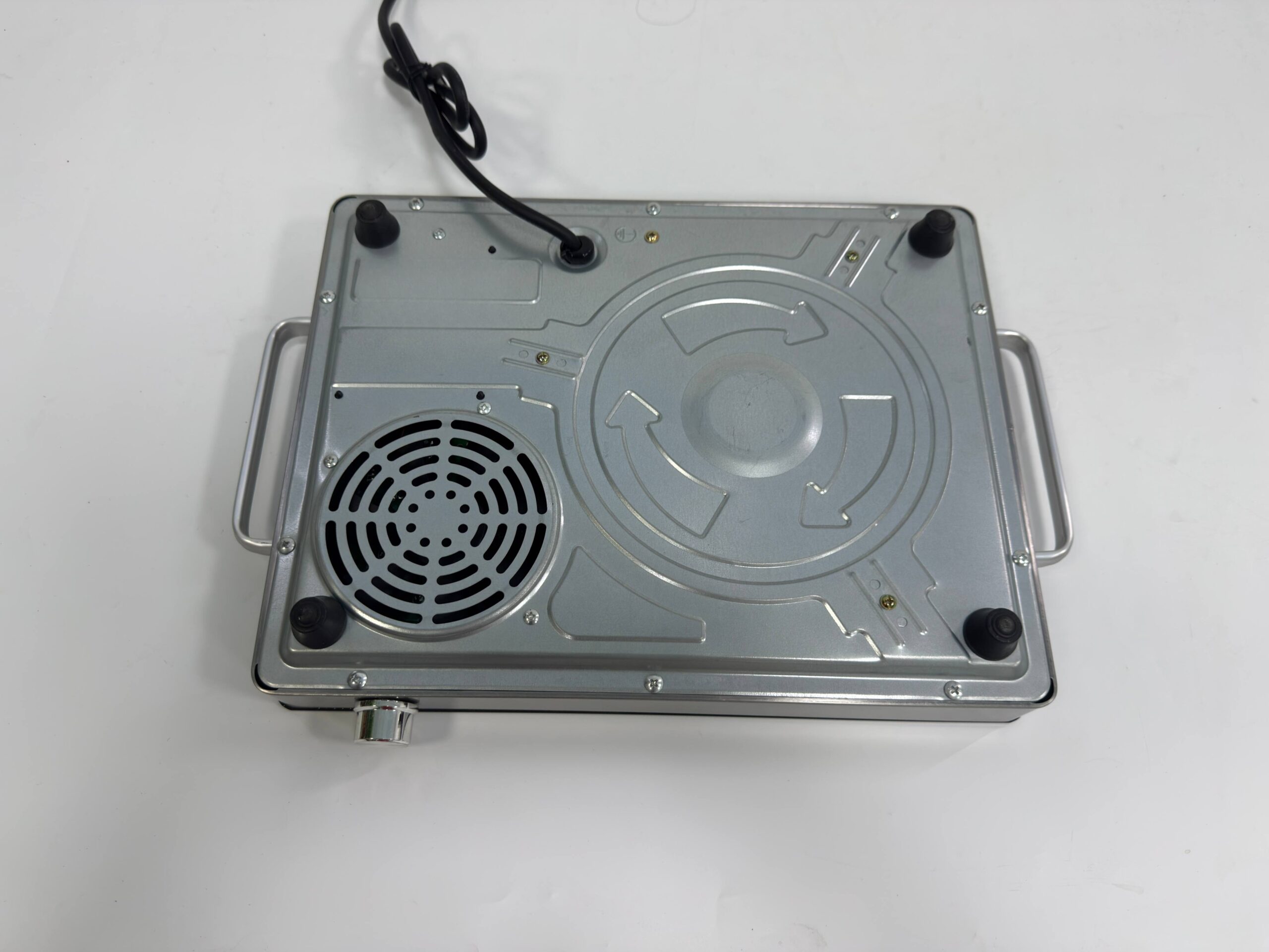 Hc676ae532aca41bd9d23e032849e166bD CJA Portable Electric Ceramic Hob with Touch and Knob Control