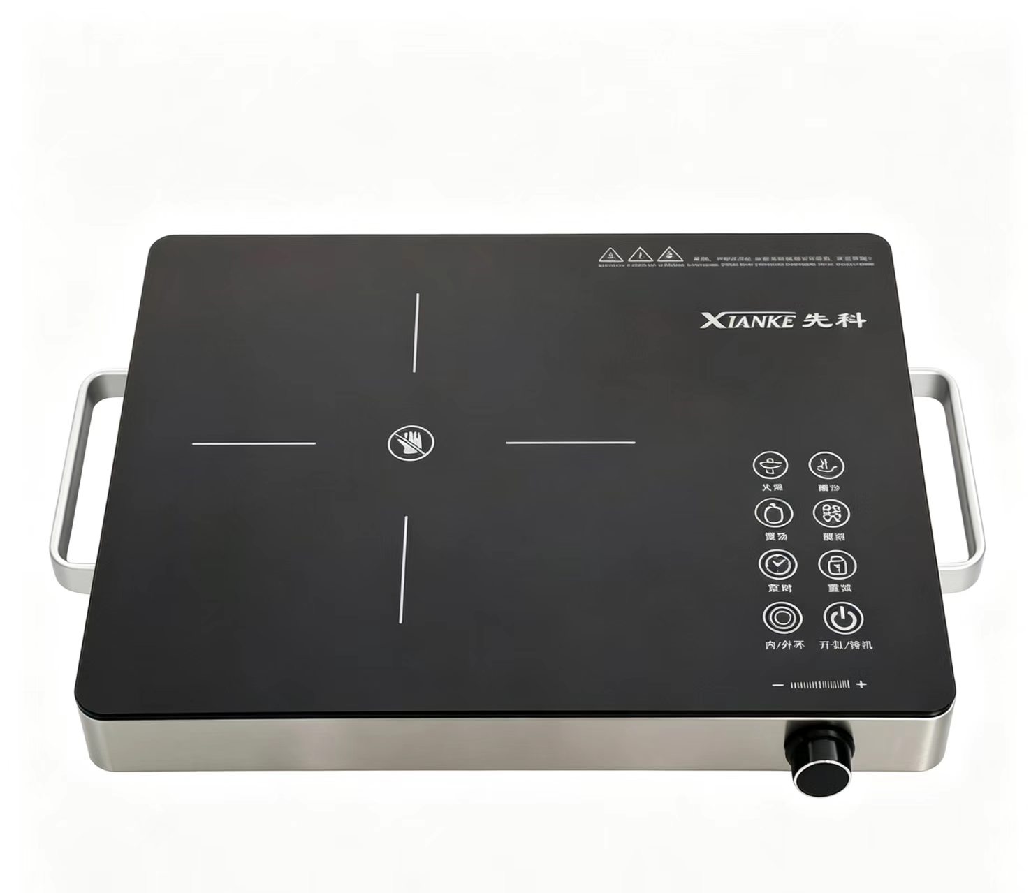 Hcf2fb90db285407c970a1003de67985dw-8 CJA Portable Electric Ceramic Hob with Touch and Knob Control