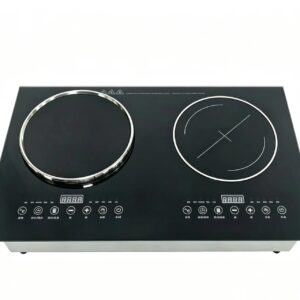 CJA 2 Burner Infrared Ceramic Cooktop With Touch Control