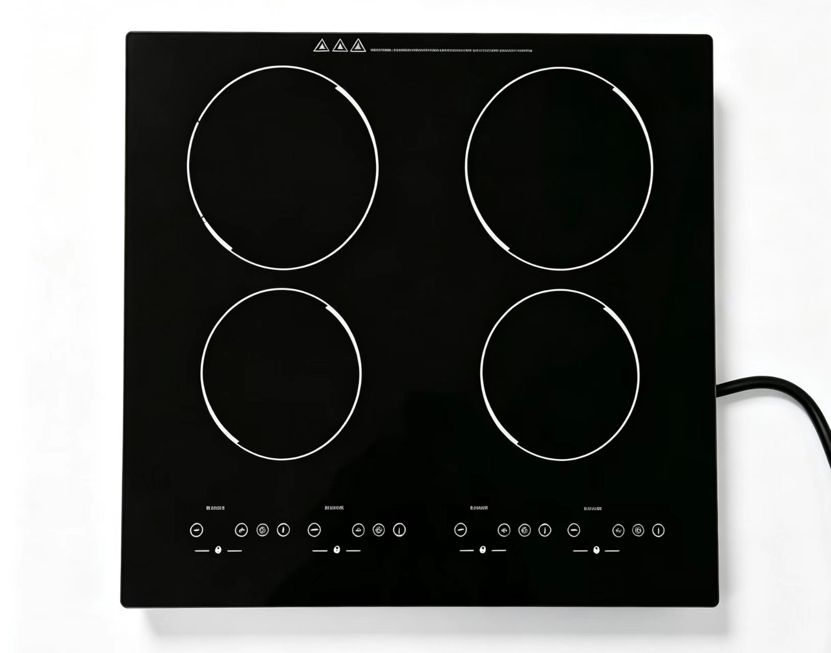 Hdf4cd76d30cd495785f029f8ffe7d199A-4 Commercial 4-Burner Electric Ceramic Cooktop with Touch Control