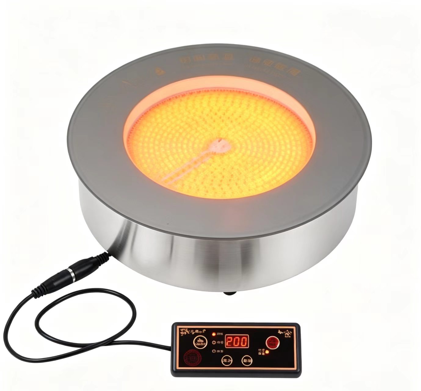Heff8dd7df8234e96aaab0a05bf9830dee High Power Infrared Ceramic Cooker with Stainless Steel Surface